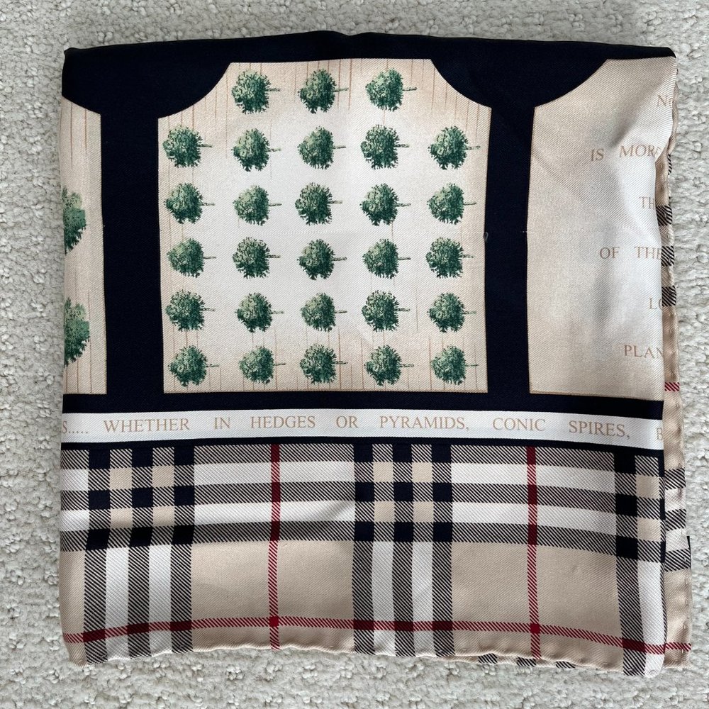 Burberry Silk Scarf